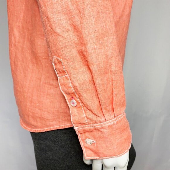TOMMY BAHAMA Linen Button Down Long Sleeve Top - Picture 6 of 8